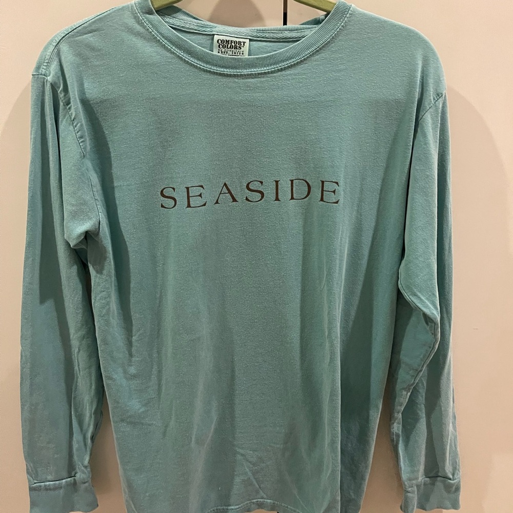 Seaside, Fl Long Sleeve Unisex Comfort Colors Tee